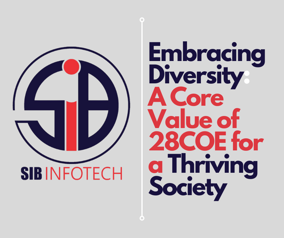 Embracing Diversity: A Core Value of 28COE for a Thriving Society