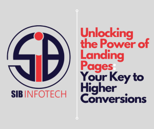 Unlocking the Power of Landing Pages: Your Key to Higher Conversions By SIB Infotech